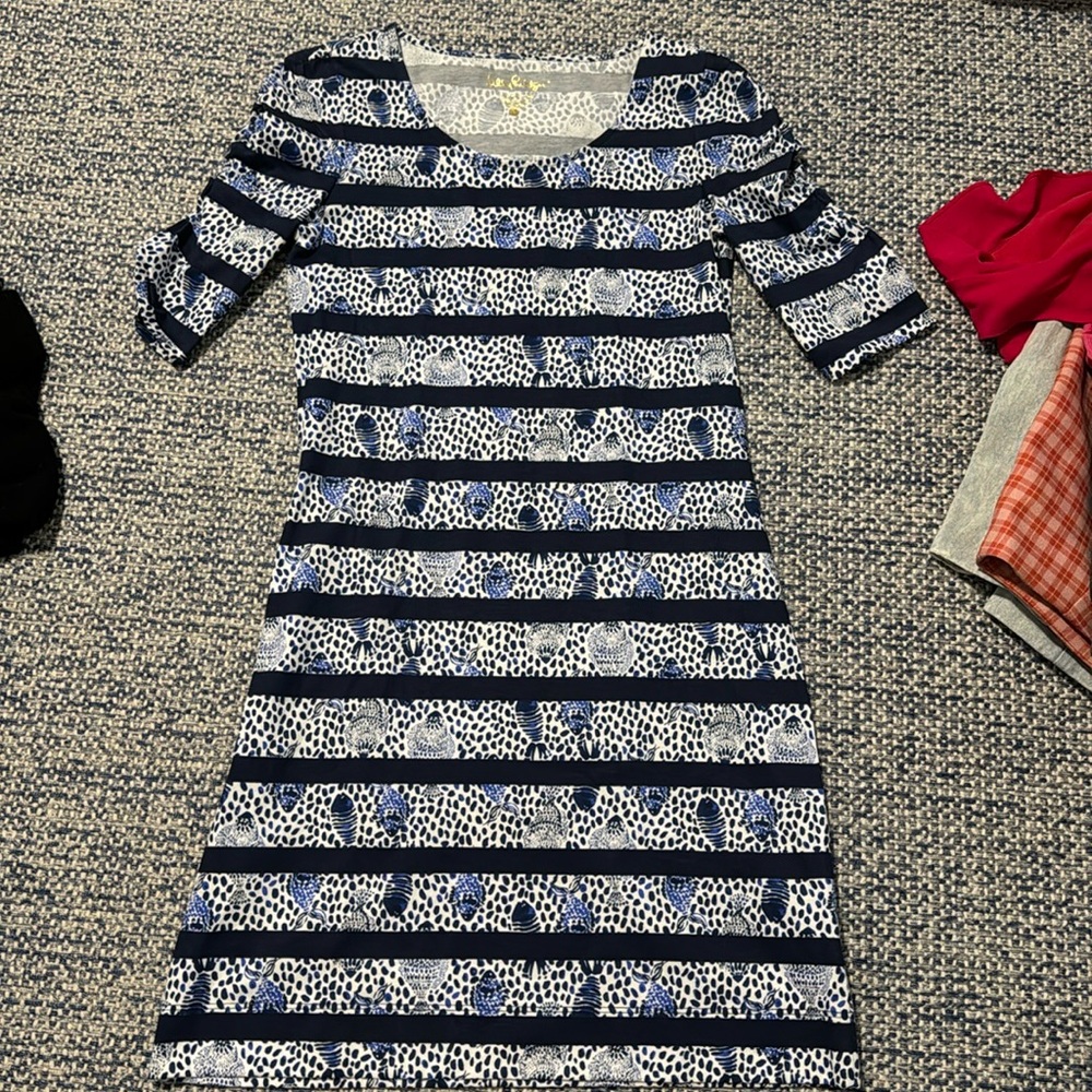 Lilly Pulitzer rush sleeve dress size XXS